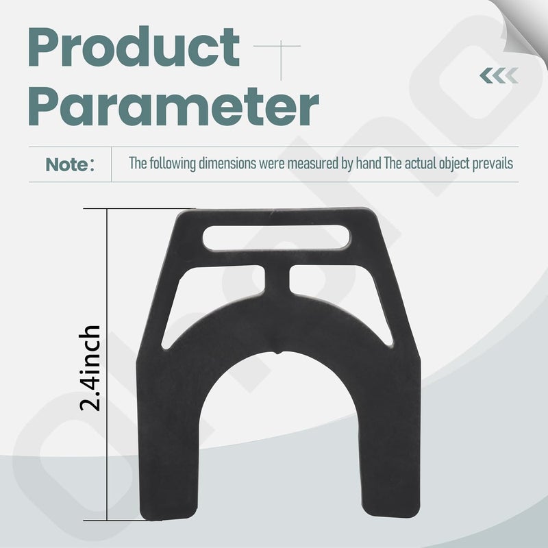Ohoho (Pack of 10) 423697 Mower Power Fold Spacer Compatible with Grasshopper Lawn Mower，Allows Height Adjustment in 1/2" Increments - Image 2
